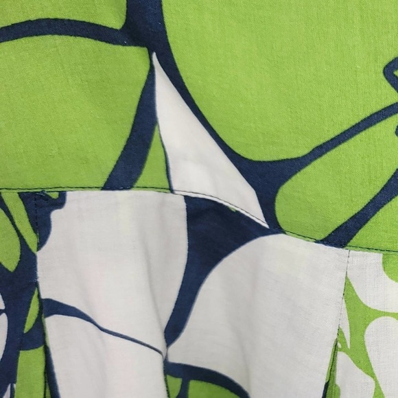 New York & Company ALine Multicolored Floral Skirt w/Side Zipper Size 6 - Picture 6 of 10